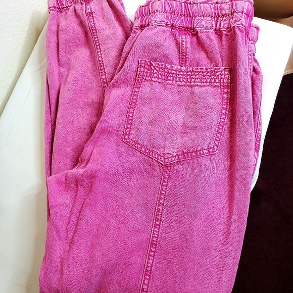Anthropologie pink casual jogger Size S - Picture 3 of 7